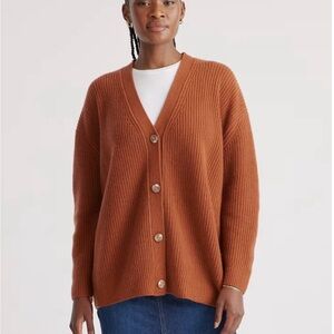 Source Unknown Women's Warm Brown Cardigan